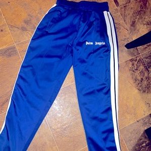 BLUE PALM ANGELS SWEAT PANTS MENS MEDIUM.